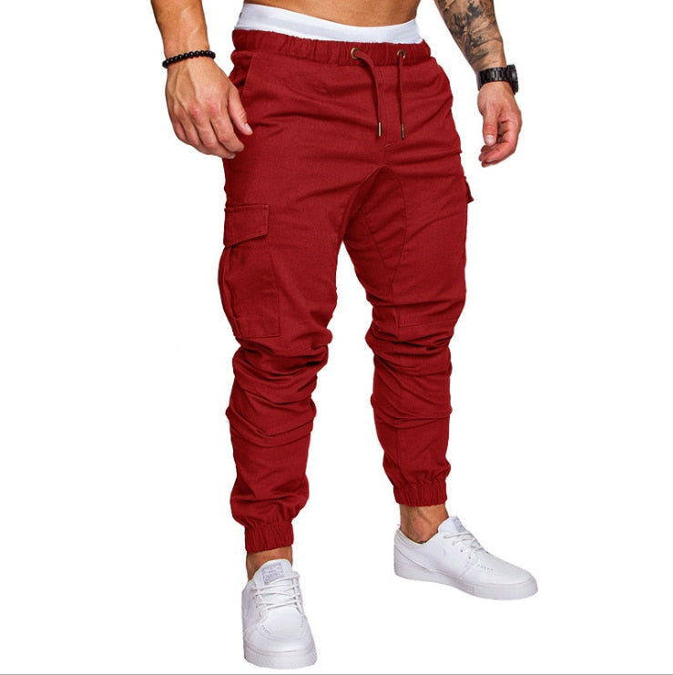 Autumn Men Pants Hip Hop Harem Joggers Pants