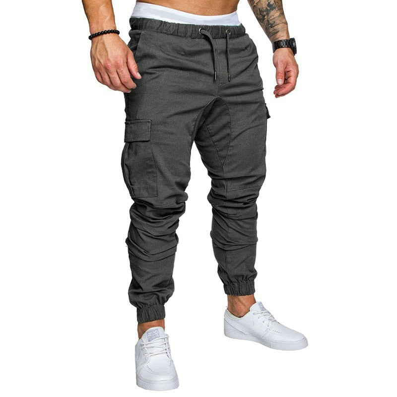 Autumn Men Pants Hip Hop Harem Joggers Pants